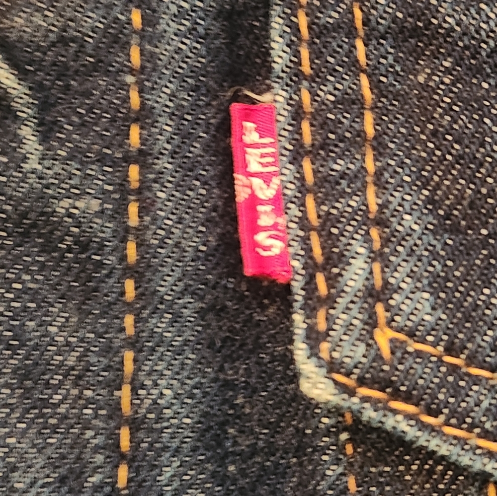 Levi's Big E Vintage Trucker Dark Blue Denim Jacket 1960s - Picture 7 of 14